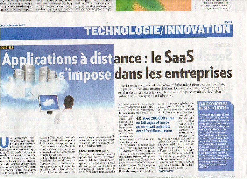 ESC Bretagne Brest, Auris Solutions socit de services aux entreprises